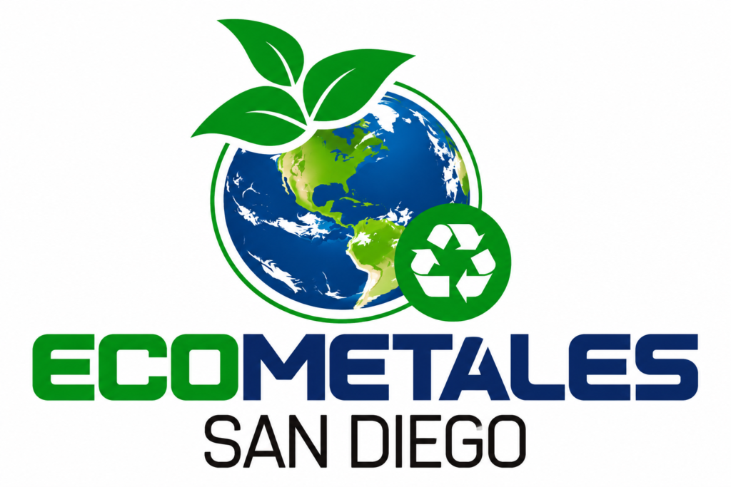 logo ecometales vertical